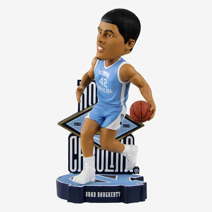 Brad Daugherty North Carolina Tar Heels Alumni NCAA College Bobblehead