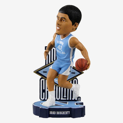 Brad Daugherty North Carolina Tar Heels Alumni NCAA College Bobblehead