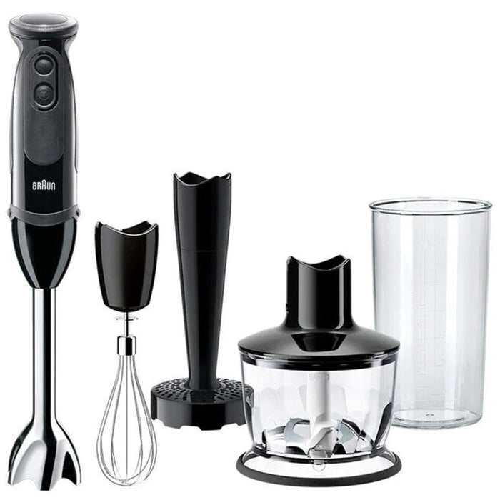 Braun MultiQuick 5 Vario 1000W Hand Blender - Premium Black | MQ5237BK from DID Electrical - guaranteed Irish, guaranteed quality service. (6977461780668)