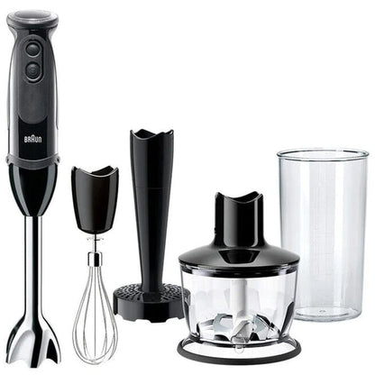 Braun MultiQuick 5 Vario 1000W Hand Blender - Premium Black | MQ5237BK from DID Electrical - guaranteed Irish, guaranteed quality service. (6977461780668)
