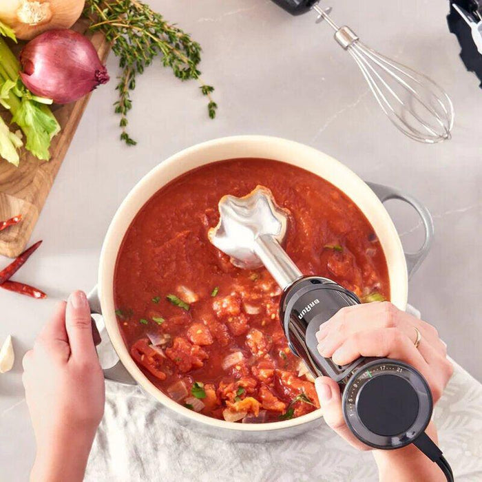 Braun MultiQuick 5 Vario 1000W Hand Blender - Premium Black | MQ5237BK from DID Electrical - guaranteed Irish, guaranteed quality service. (6977461780668)
