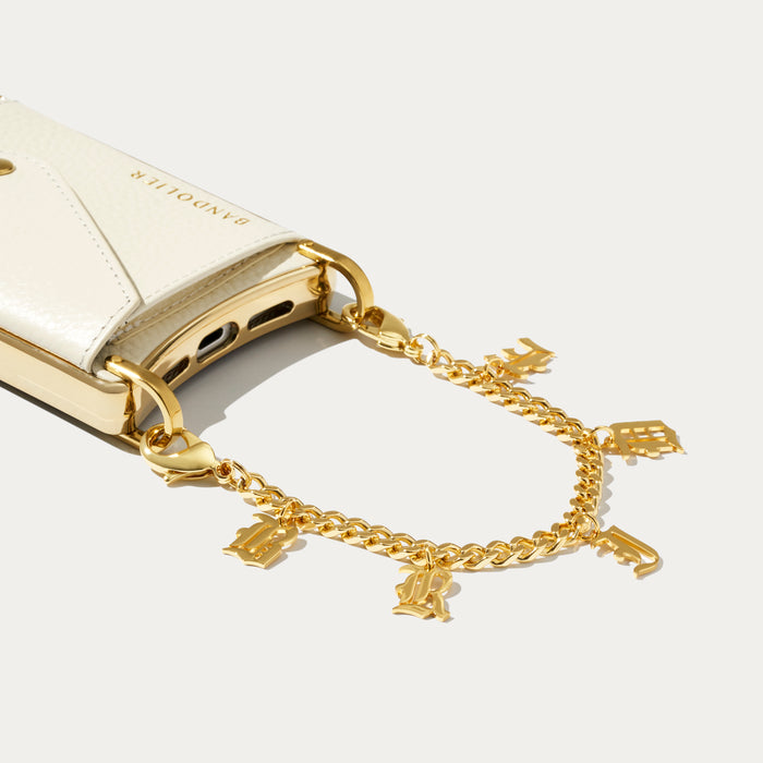 Bride Old English Wristlet - Bride Gold/Gold