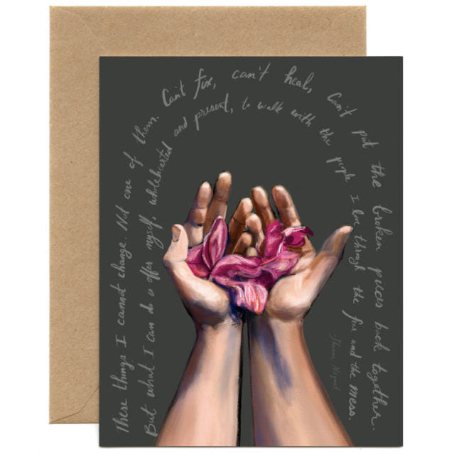 Broken Pieces (Single Card) - Tiny and Snail