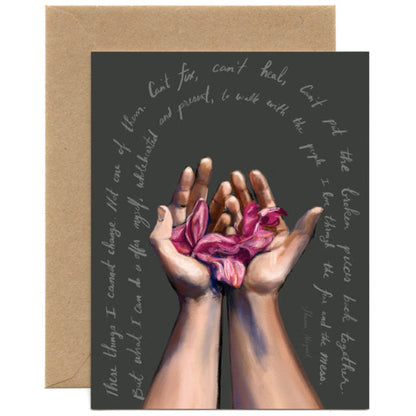 Broken Pieces (Single Card) - Tiny and Snail