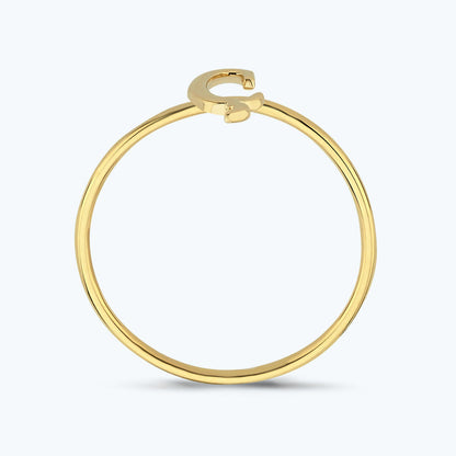 Buchstabe Ç Goldring