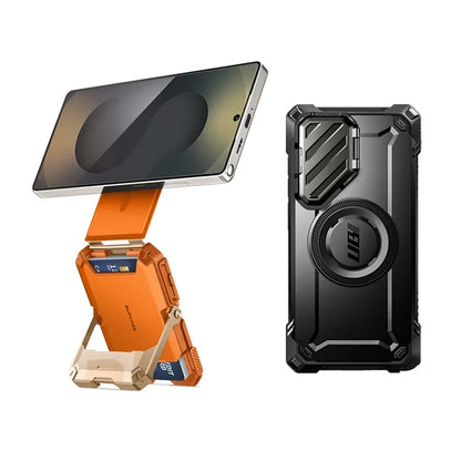 Bundle Sale - Galaxy S25 Ultra UB MAG XT Series & Samsung/iPhone Compatible MagFlip Wallet