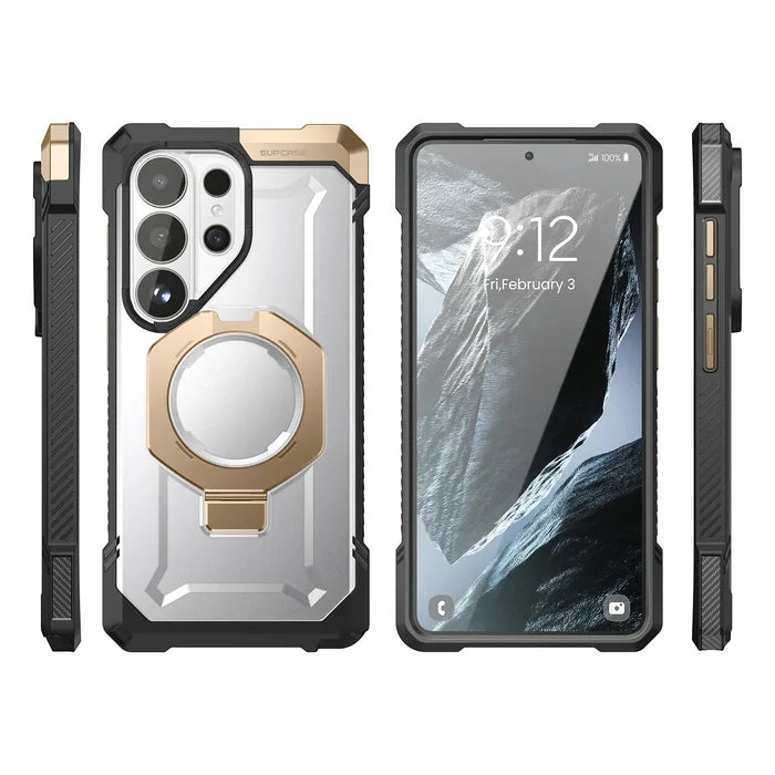 Bundle Sale - Galaxy S26 Ultra UB Grip Series & Samsung/iPhone Compatible MagFlip Wallet