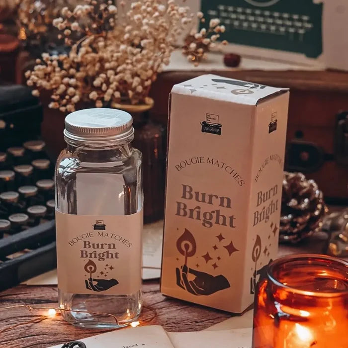 Burn Bright Match Jar