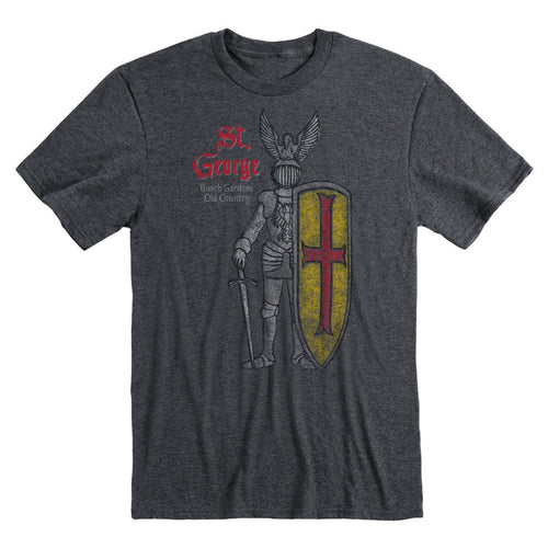 Busch Gardens Retro Knight Charcoal Adult Tee