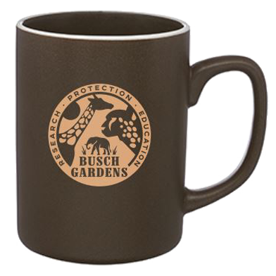 Busch Gardens Tampa Conservation Brown Mug 20 Oz