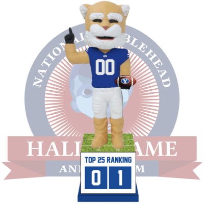 BYU Cougars Football Top 25 Ranking Tracker Bobblehead