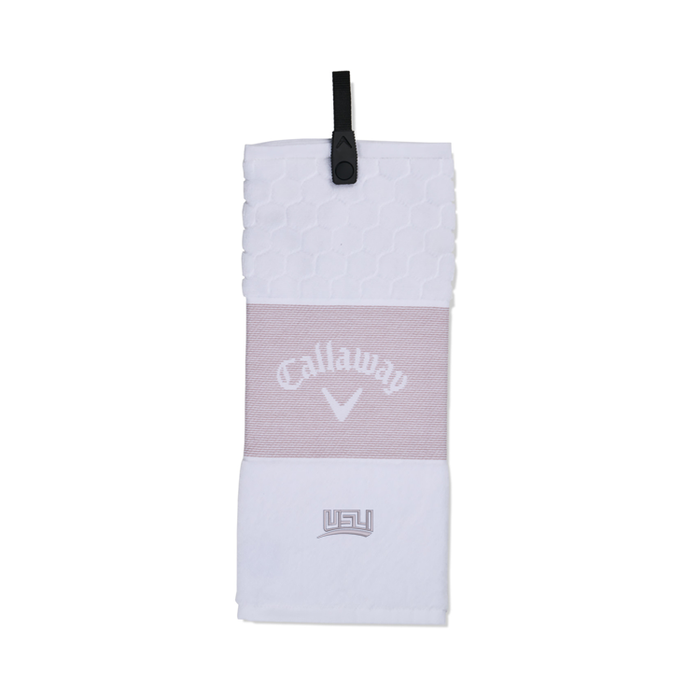 Callaway Golf Trifold Towel - Mauve