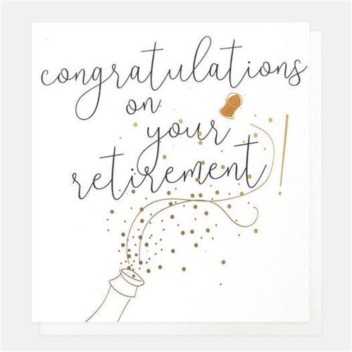 Caroline Gardner Congratulations On Your Retirement Greetings Card