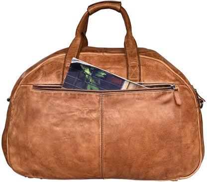 leather duffle bag mens