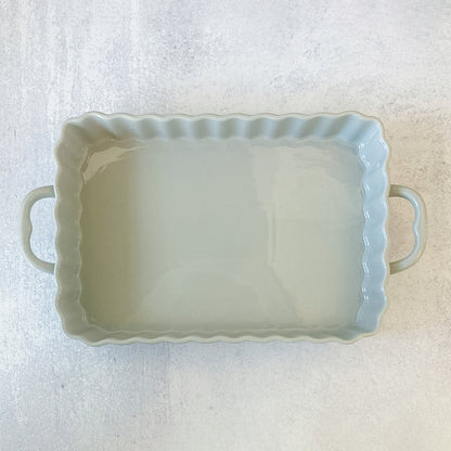 Casserole Ridged GRAY 9 x 13