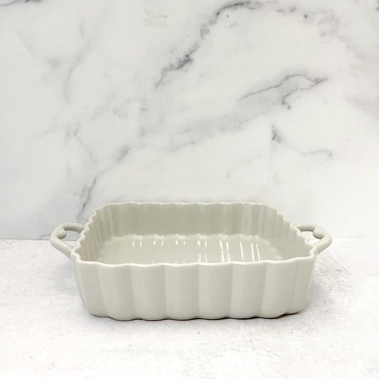 Casserole Ridged Square GRAY