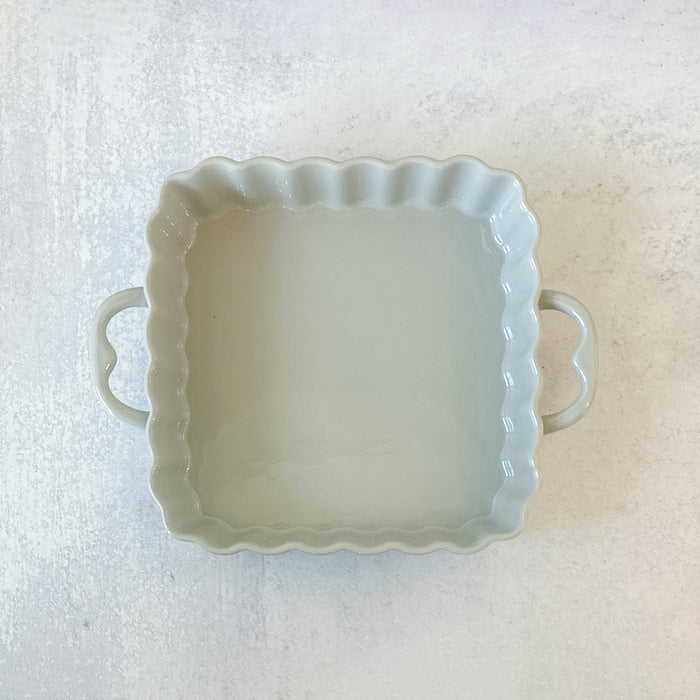 Casserole Ridged Square GRAY