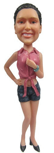 Casual Female Bobblehead #37 - National Bobblehead HOF Store