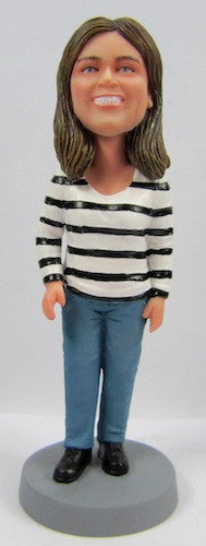 Casual Female Bobblehead #42 - National Bobblehead HOF Store