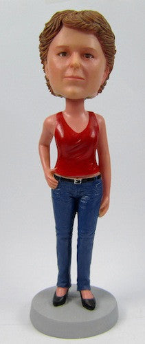Casual Female Bobblehead #43 - National Bobblehead HOF Store