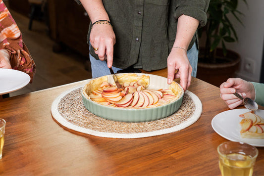 Ceramic tart tin 28 cm Creation