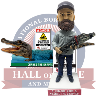 Chance the Snapper Frank "Alligator" Robb Bobbleheads