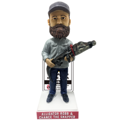 Chance the Snapper Frank "Alligator" Robb Bobbleheads