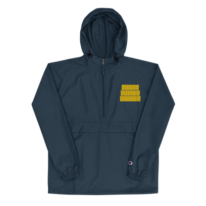 Chaos Brings Images - Embroidered Champion Packable Jacket