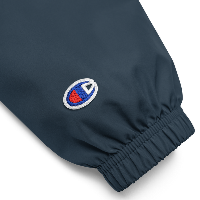 Chaos Brings Images - Embroidered Champion Packable Jacket