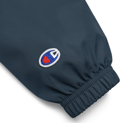 Chaos Brings Images - Embroidered Champion Packable Jacket