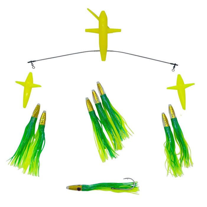chatterlures-19in-side-tracker-bar-9in-machine-head-lemon-lime