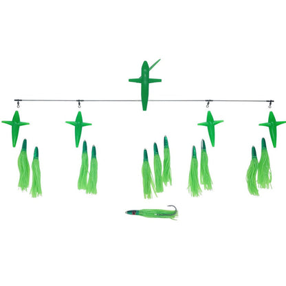 chatterlures-36in-side-tracker-bar-6in-machine-head-green