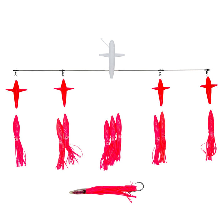 chatterlures-36in-side-tracker-bar-9in-floating-bulb-squid-pink
