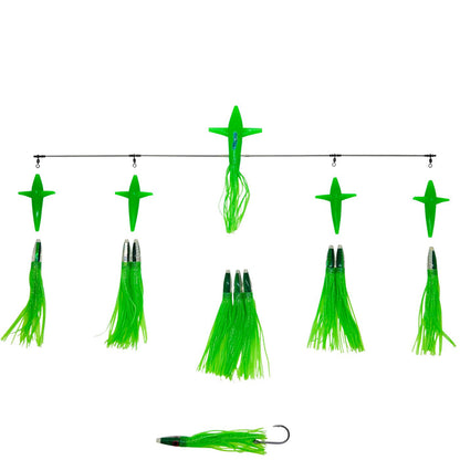 chatterlures_36in_super_splash_bar_9in_machines_green
