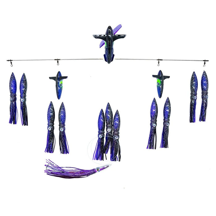chatterlures_36in_wingman_side_tracker_spreader_bar_purple