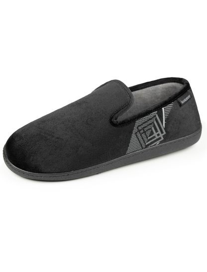 Chaussons charentaises Homme Noir Diamant
