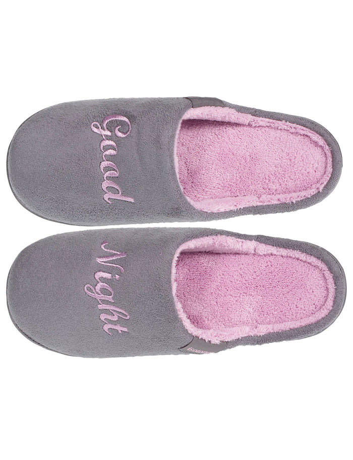 Chaussons mules Junior Gris/Rose