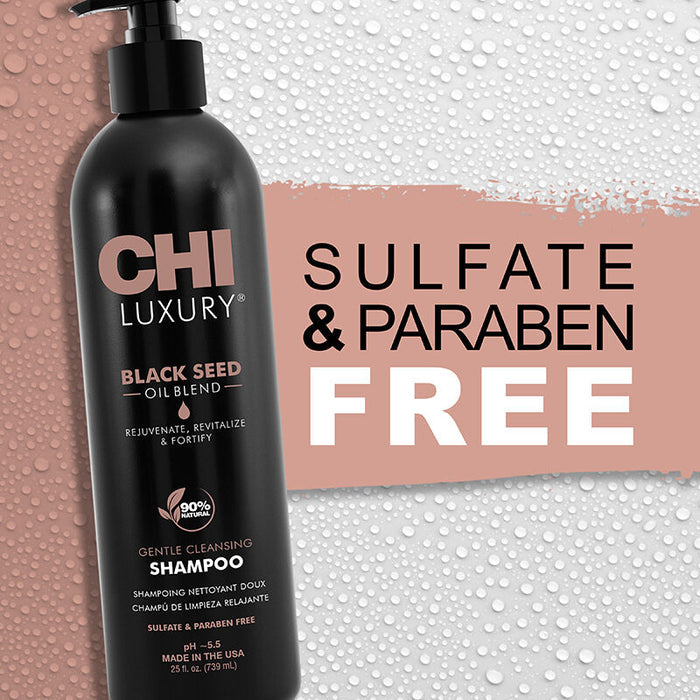 CHI Luxury Black Seed Gentle Cleansing Shampoo 355ml