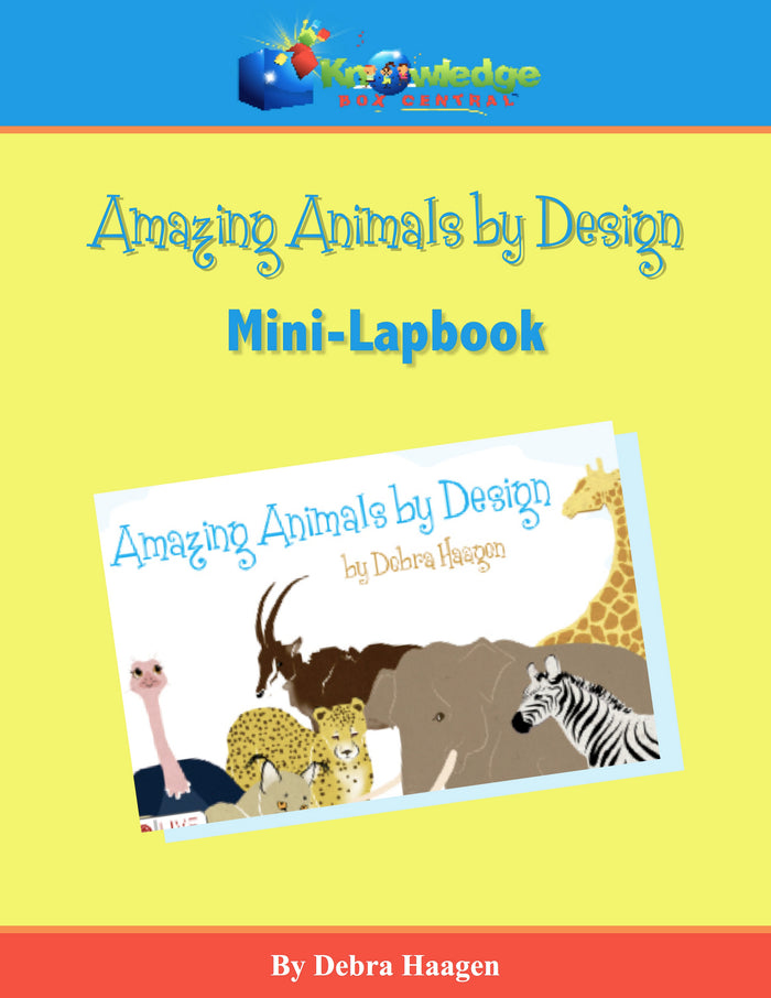 Ebook / Amazing Animals by Design Mini-Lapbook
