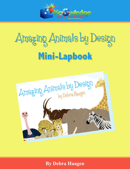 Ebook / Amazing Animals by Design Mini-Lapbook