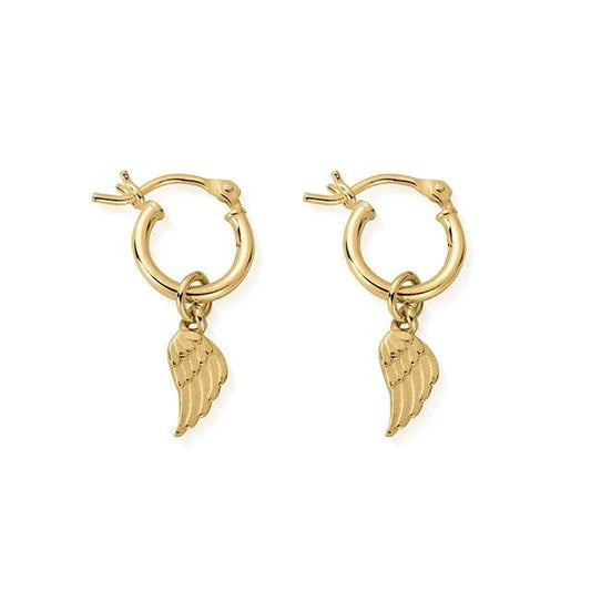 ChloBo Gold Divinity Within Small Hoop Earrings
