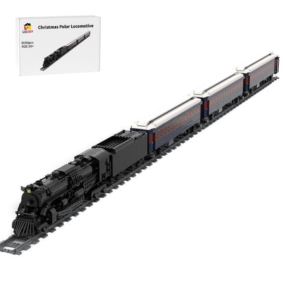 Christmas Polar Locomotive Klemmbausteine - LesDiyproduct_type##