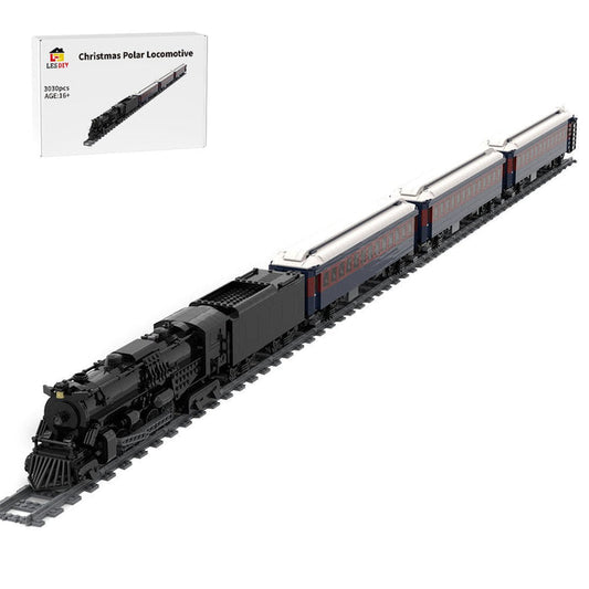 Christmas Polar Locomotive Klemmbausteine - LesDiyproduct_type##