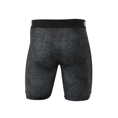 Cinch Black Floral 9" Boxer Brief