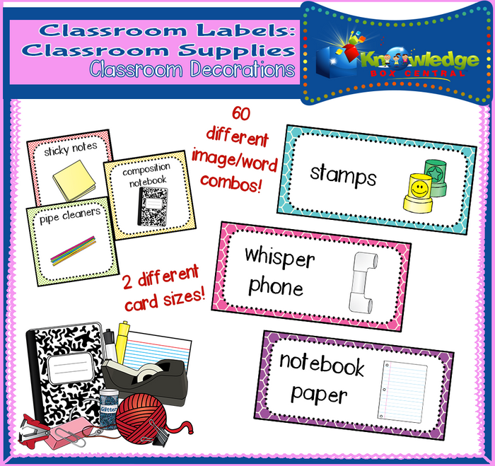 Classroom Labels