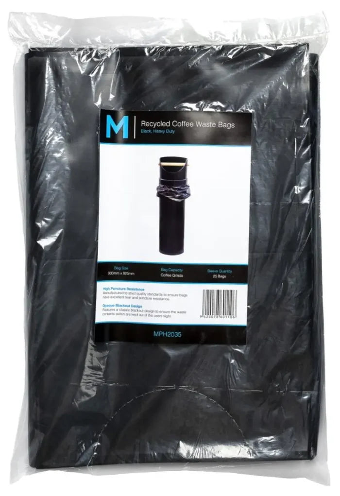 Coffee Waste Bag Heavy Duty 25pc - Black