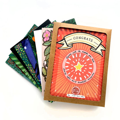 Congrats Card Pack of 8