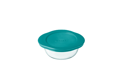 Cook & Store - Round glass dish with lid compatible air fryer