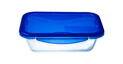 Airtight lunch box, airtight storage box, watertight, lunch box, pyrex, borosilicate glass