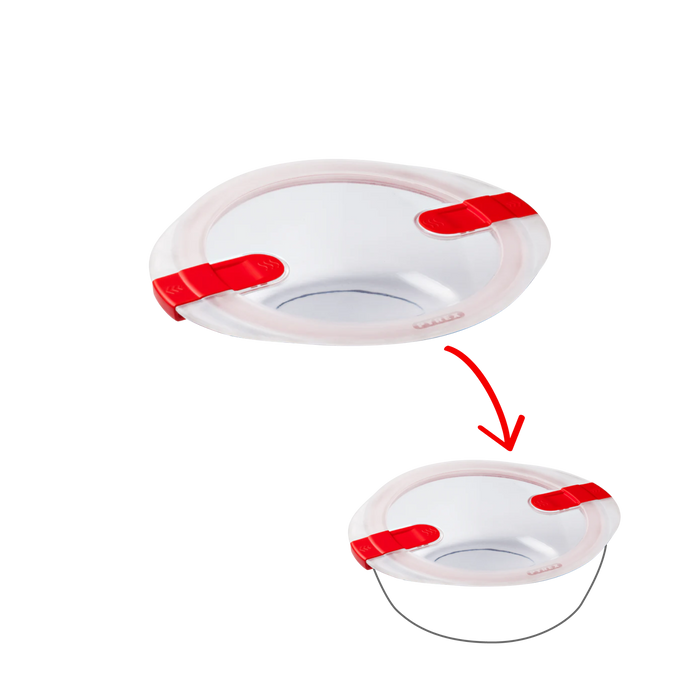 Cook&Heat - Round replacement lid with steam valves